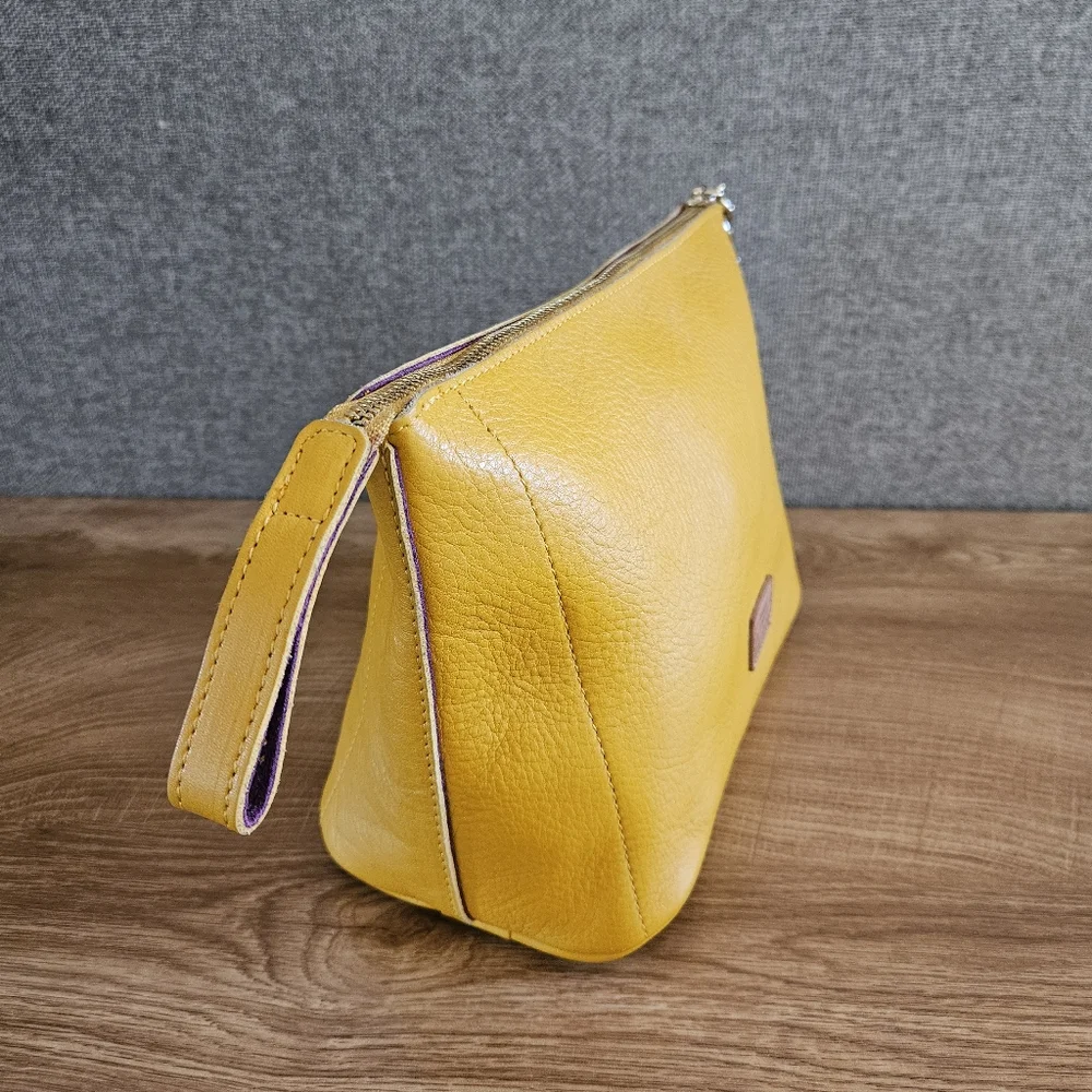 Terrida Murano Italian Leather toiletry bag - Picture 5 of 12